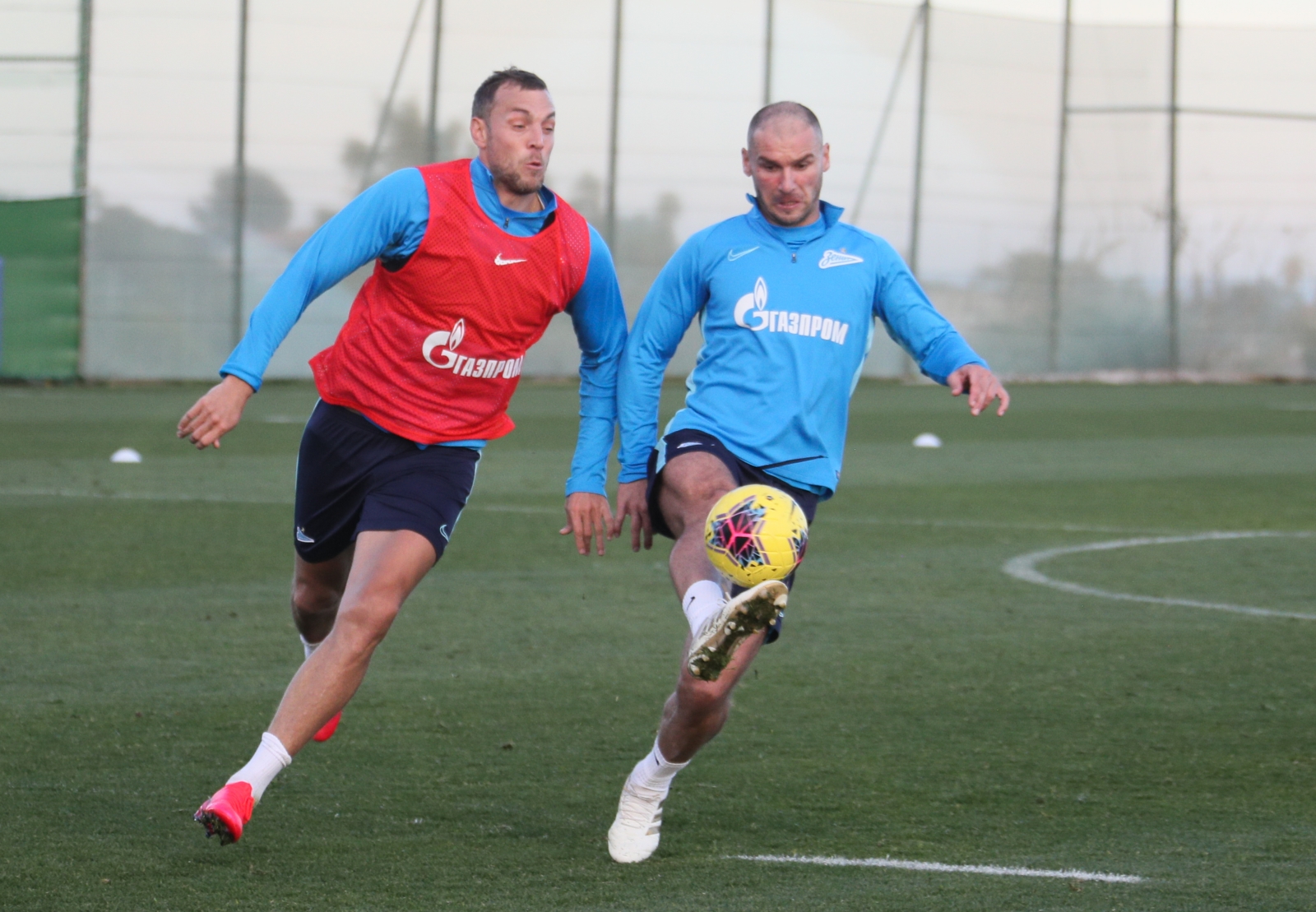 «Газпром»-тренировочные сборы в Испании: 30 января, вечерняя тренировка
