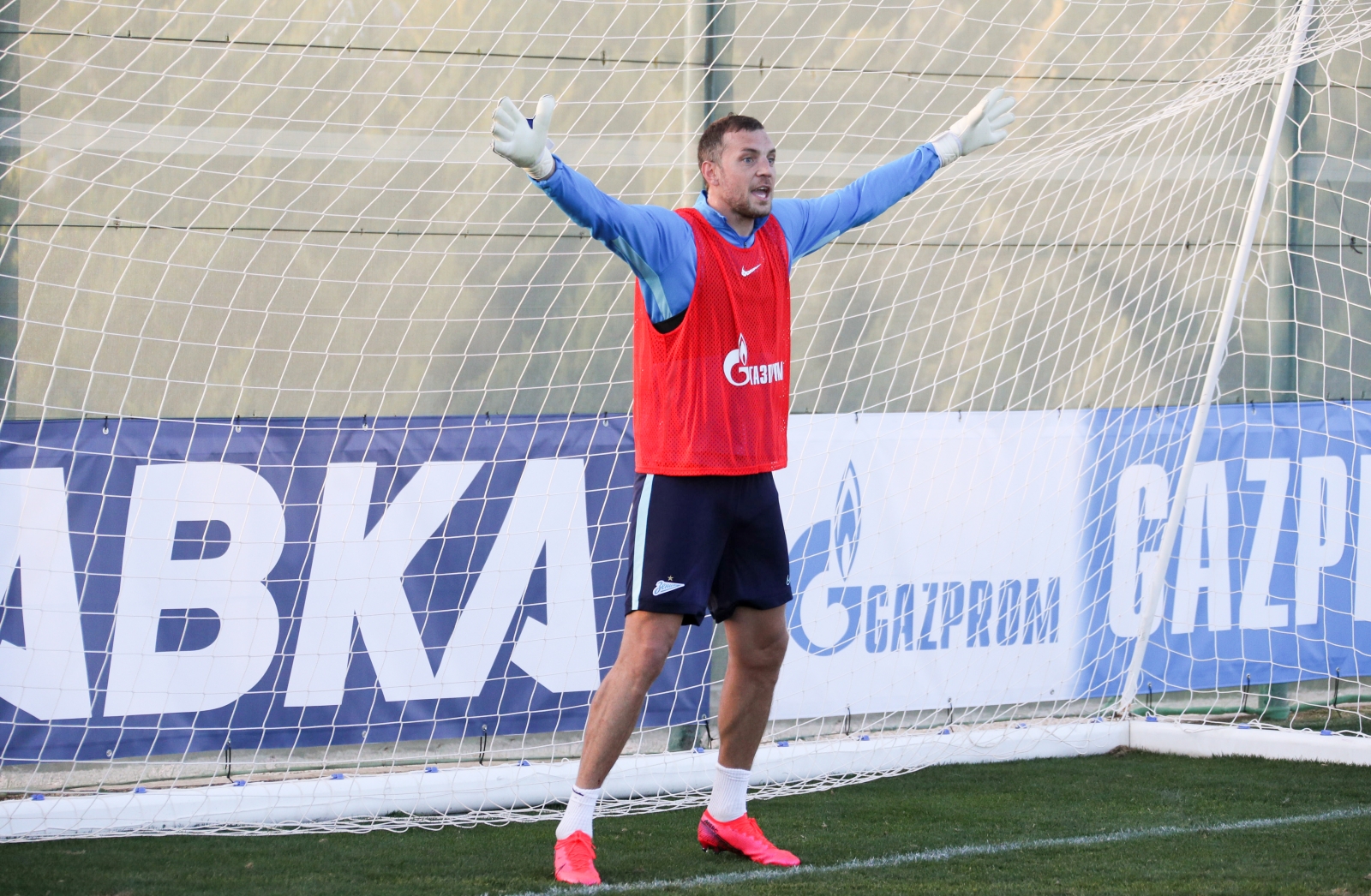 «Газпром»-тренировочные сборы в Испании: 30 января, вечерняя тренировка