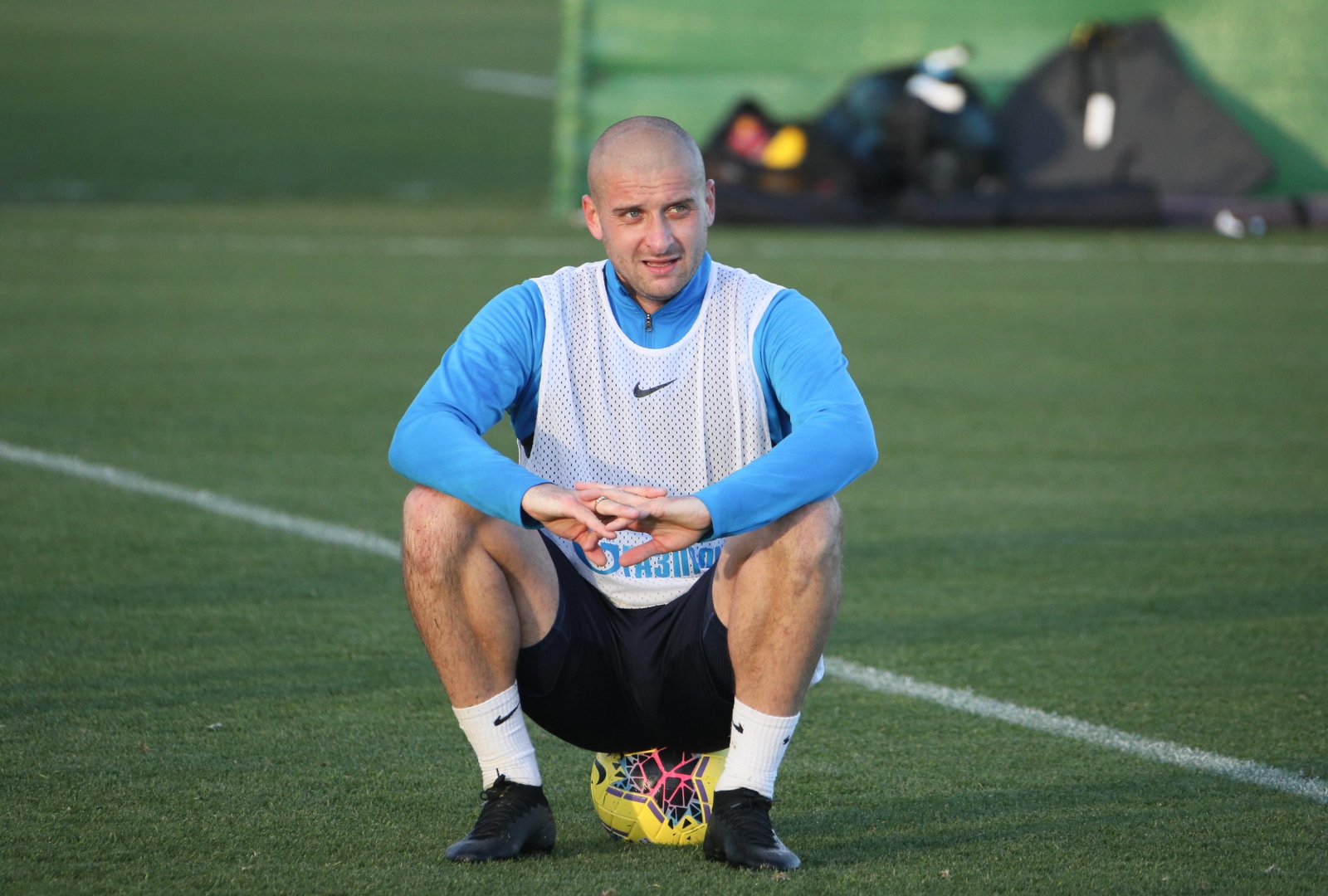 «Газпром»-тренировочные сборы в Испании: 30 января, вечерняя тренировка