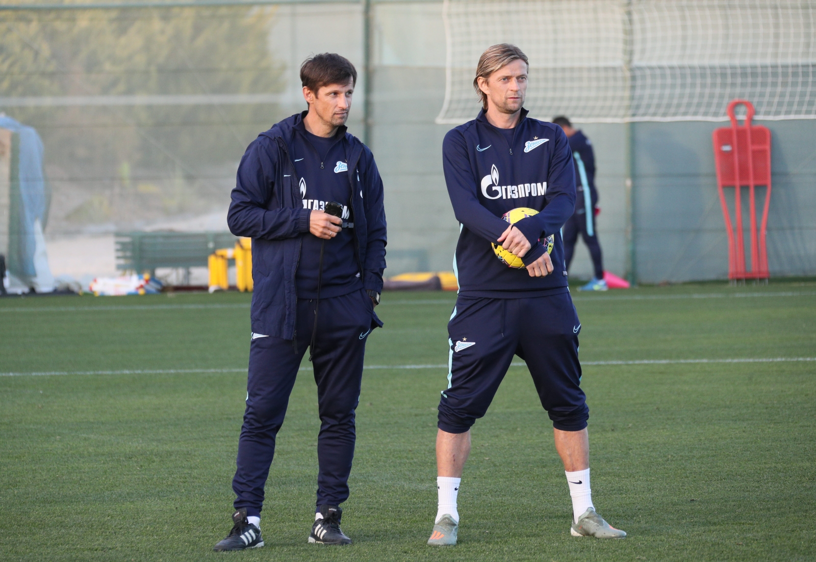 «Газпром»-тренировочные сборы в Испании: 30 января, вечерняя тренировка