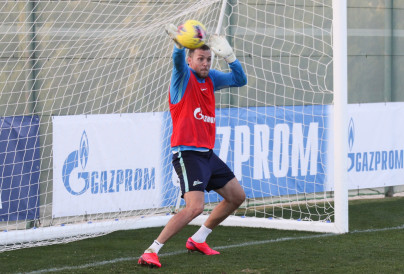 «Газпром»-тренировочные сборы в Испании: 30 января, вечерняя тренировка