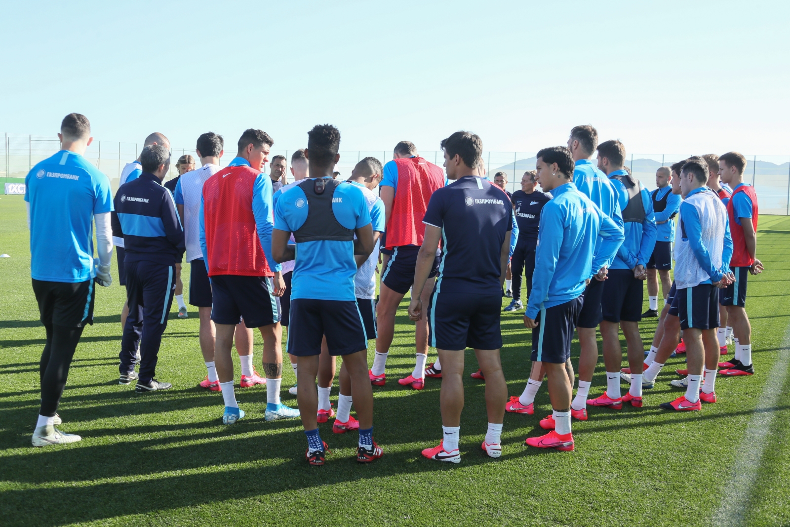 «Газпром»-тренировочные сборы в Испании: 31 января, утренняя тренировка