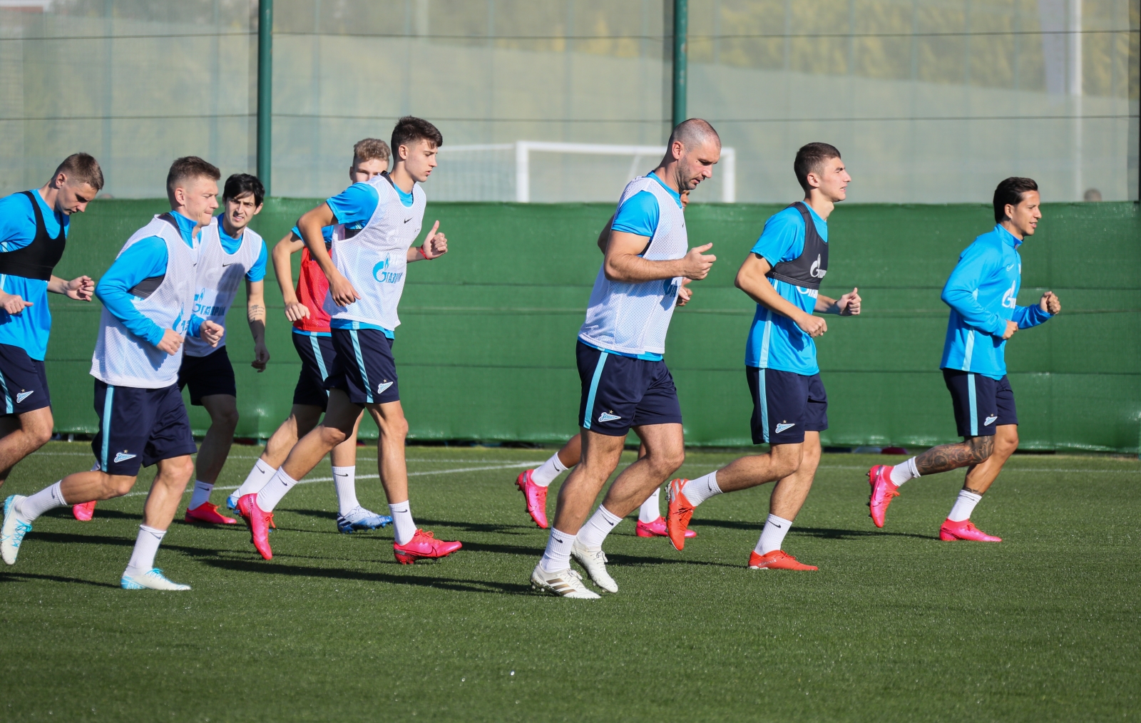 «Газпром»-тренировочные сборы в Испании: 31 января, утренняя тренировка