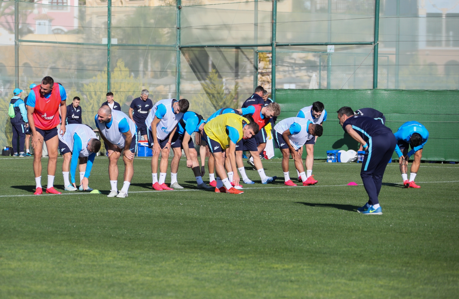 «Газпром»-тренировочные сборы в Испании: 31 января, утренняя тренировка