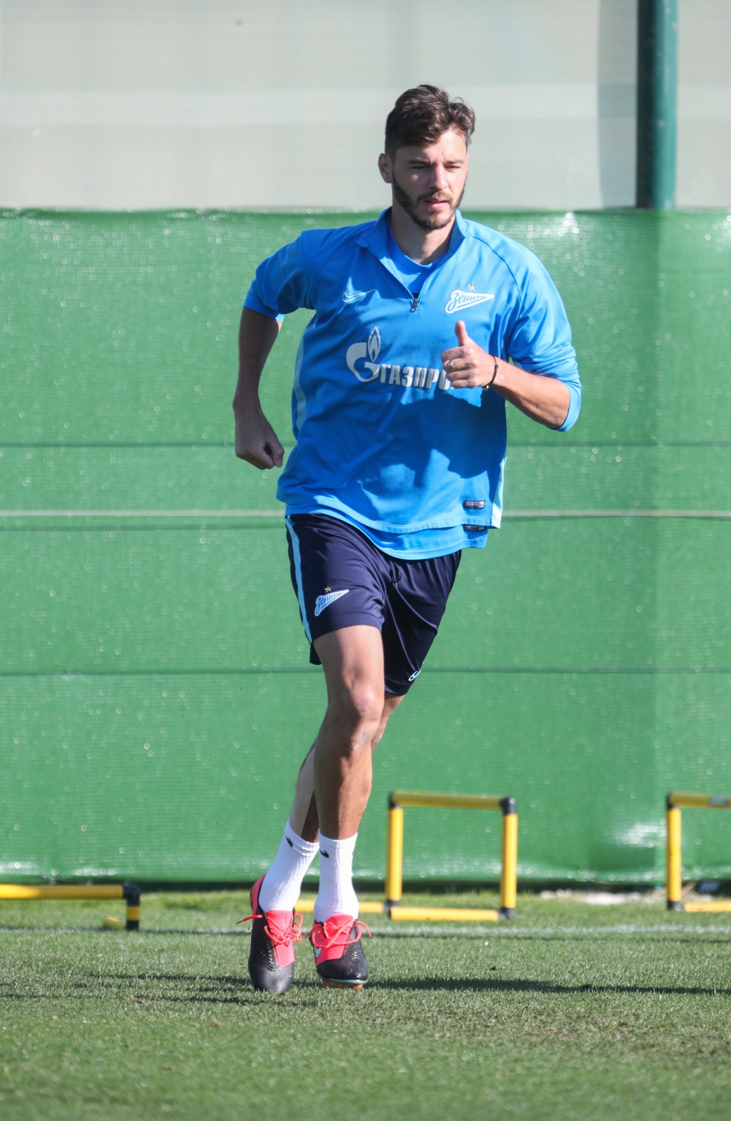 «Газпром»-тренировочные сборы в Испании: 31 января, утренняя тренировка