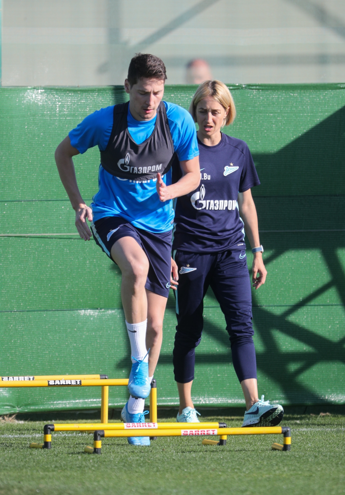 «Газпром»-тренировочные сборы в Испании: 31 января, утренняя тренировка