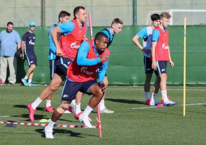 «Газпром»-тренировочные сборы в Испании: 31 января, утренняя тренировка