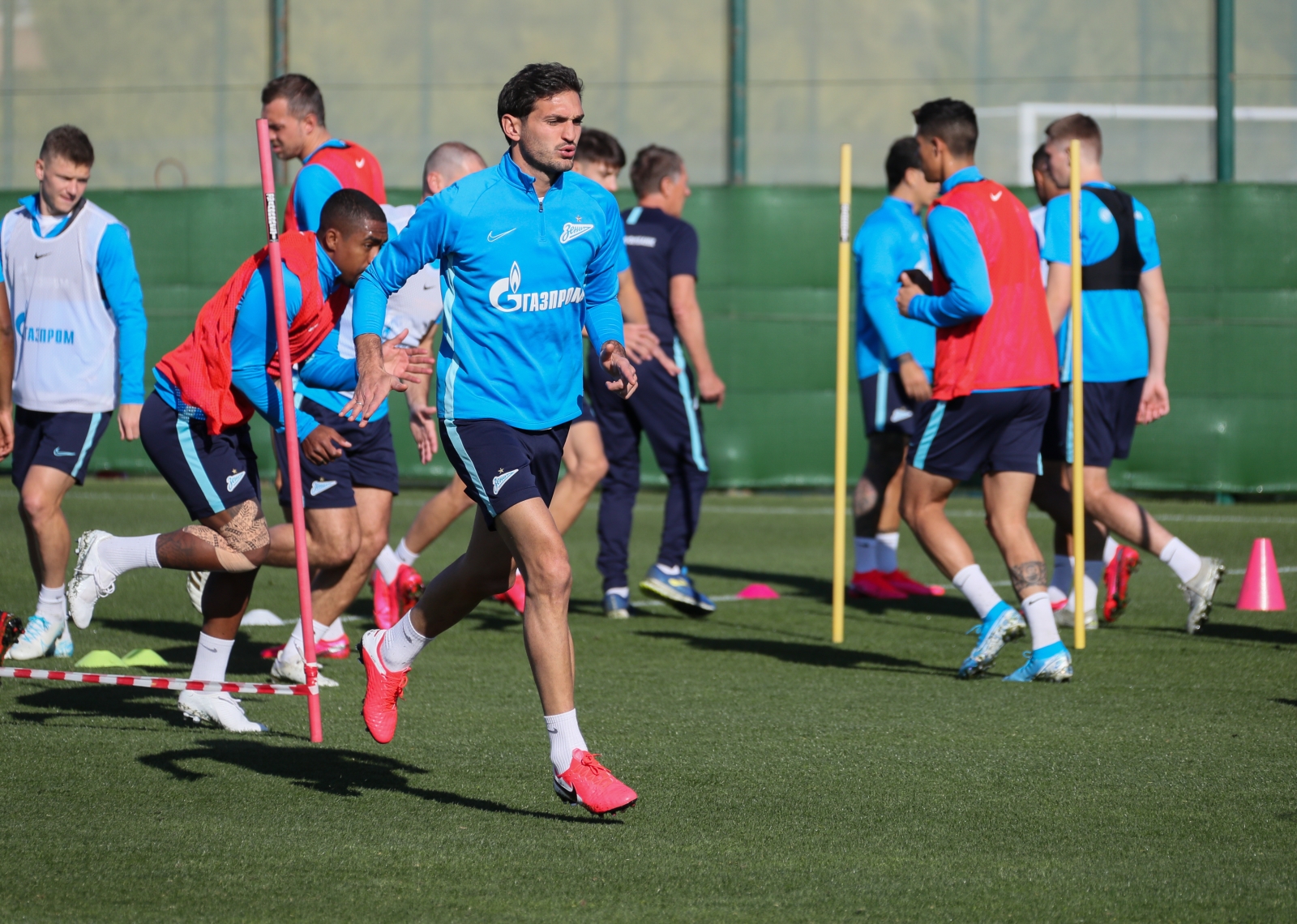 «Газпром»-тренировочные сборы в Испании: 31 января, утренняя тренировка
