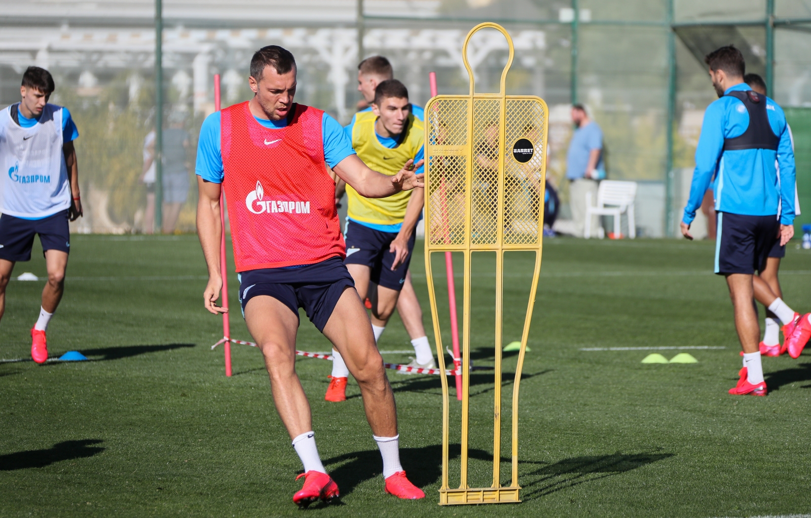«Газпром»-тренировочные сборы в Испании: 31 января, утренняя тренировка