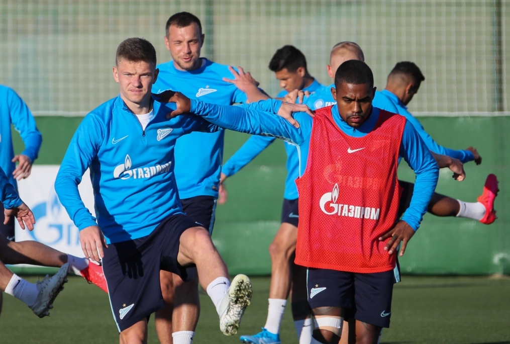 «Газпром»-тренировочные сборы в Испании: 31 января, вечерняя тренировка