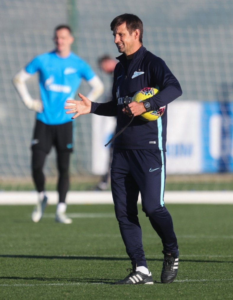 «Газпром»-тренировочные сборы в Испании: 31 января, вечерняя тренировка