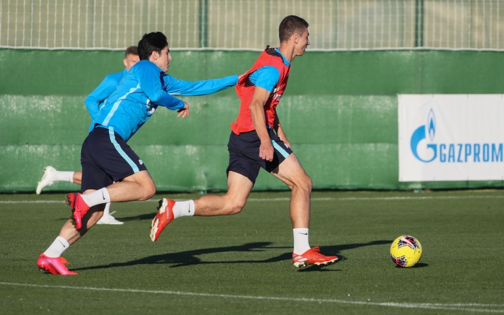 «Газпром»-тренировочные сборы в Испании: 31 января, вечерняя тренировка