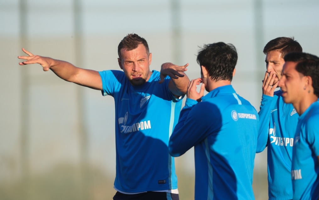 «Газпром»-тренировочные сборы в Испании: 31 января, вечерняя тренировка