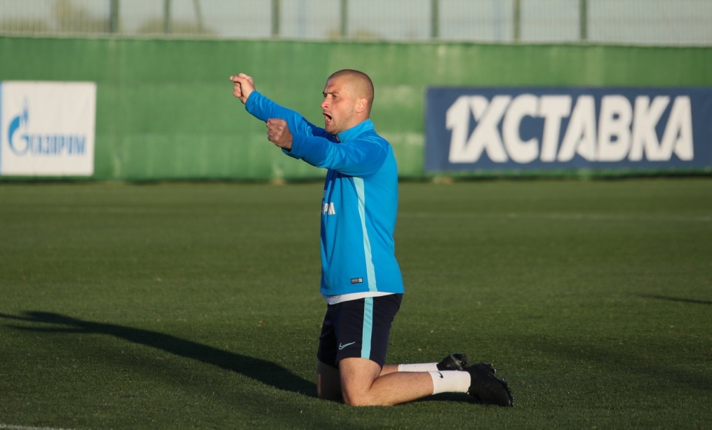 «Газпром»-тренировочные сборы в Испании: 31 января, вечерняя тренировка