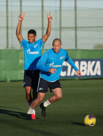 «Газпром»-тренировочные сборы в Испании: 31 января, вечерняя тренировка