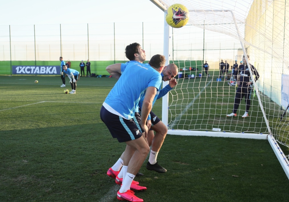 «Газпром»-тренировочные сборы в Испании: 31 января, вечерняя тренировка