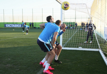 «Газпром»-тренировочные сборы в Испании: 31 января, вечерняя тренировка