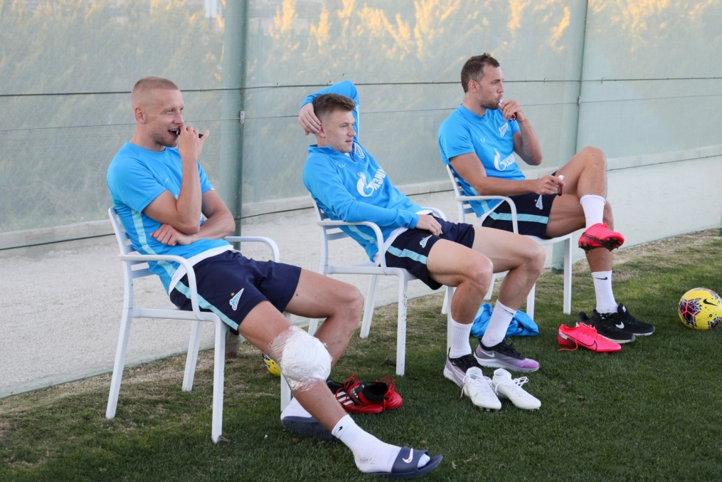 «Газпром»-тренировочные сборы в Испании: 31 января, вечерняя тренировка