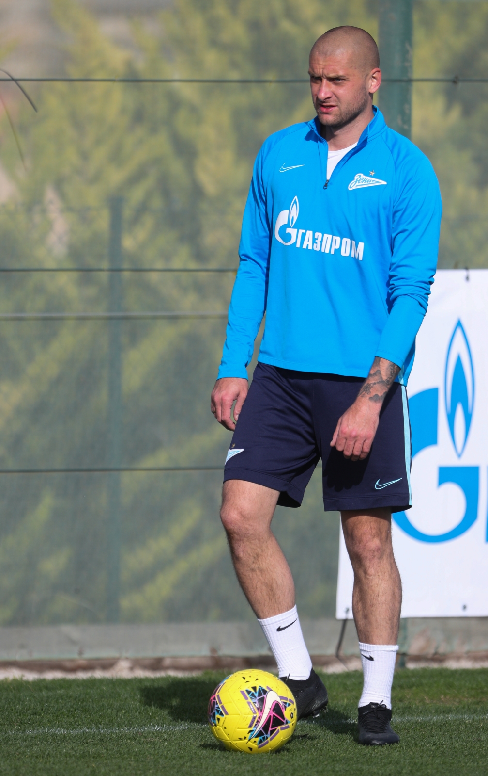 «Газпром»-тренировочные сборы в Испании: 2 февраля, утренняя тренировка