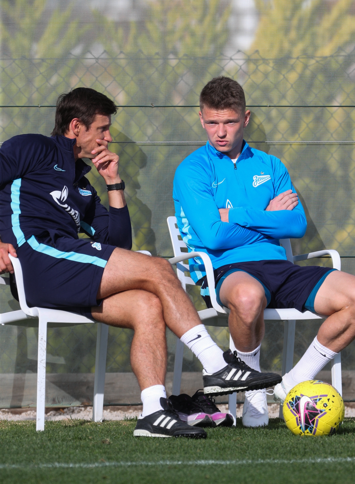 «Газпром»-тренировочные сборы в Испании: 2 февраля, утренняя тренировка