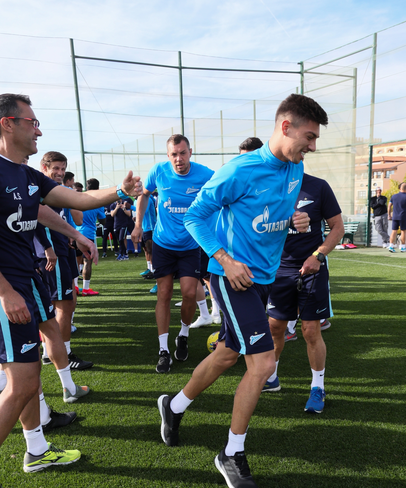 «Газпром»-тренировочные сборы в Испании: 2 февраля, утренняя тренировка