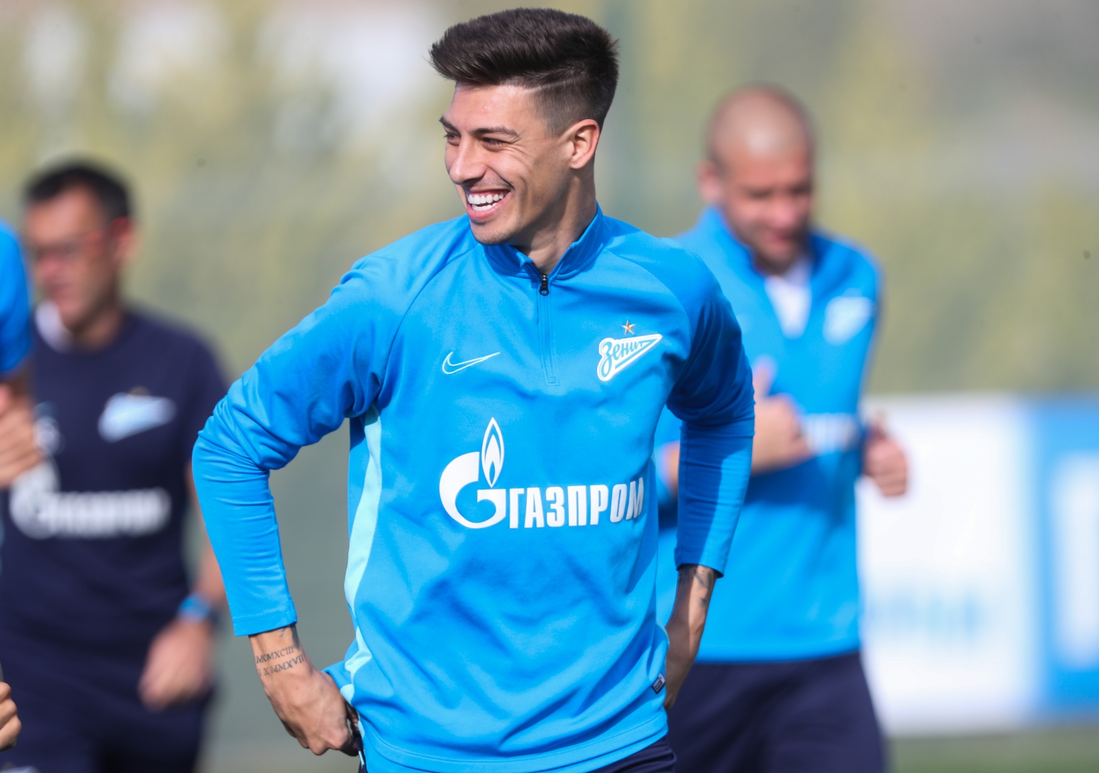 «Газпром»-тренировочные сборы в Испании: 2 февраля, утренняя тренировка