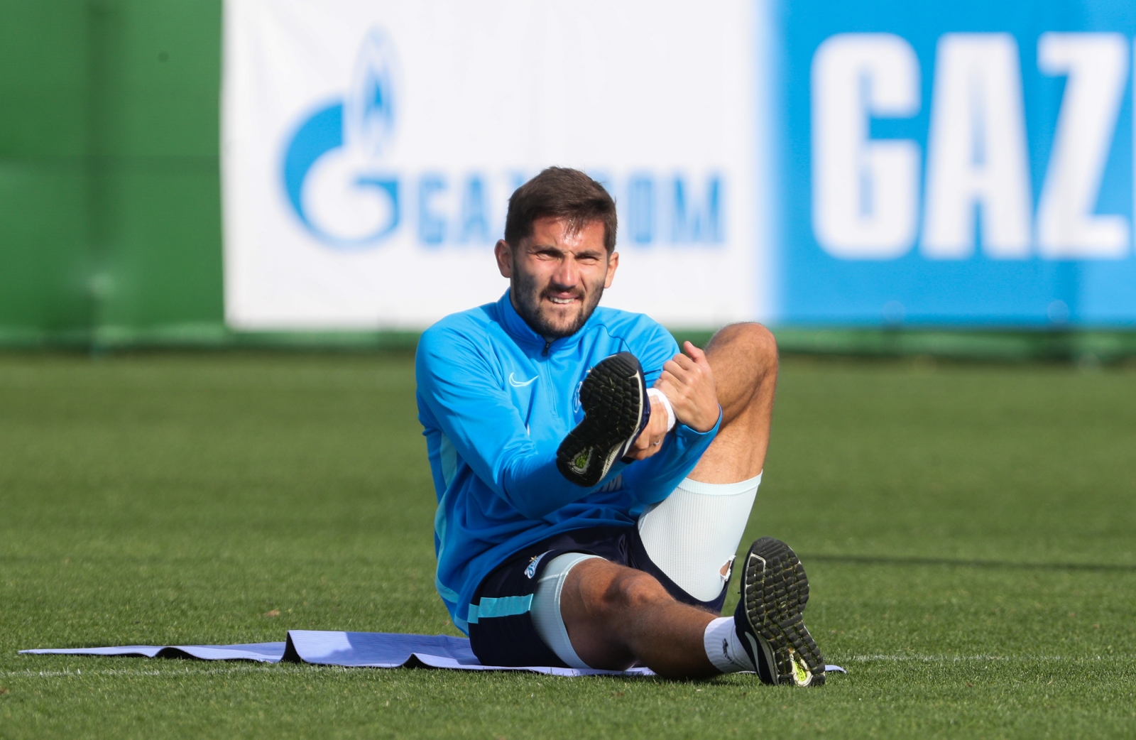 «Газпром»-тренировочные сборы в Испании: 2 февраля, утренняя тренировка