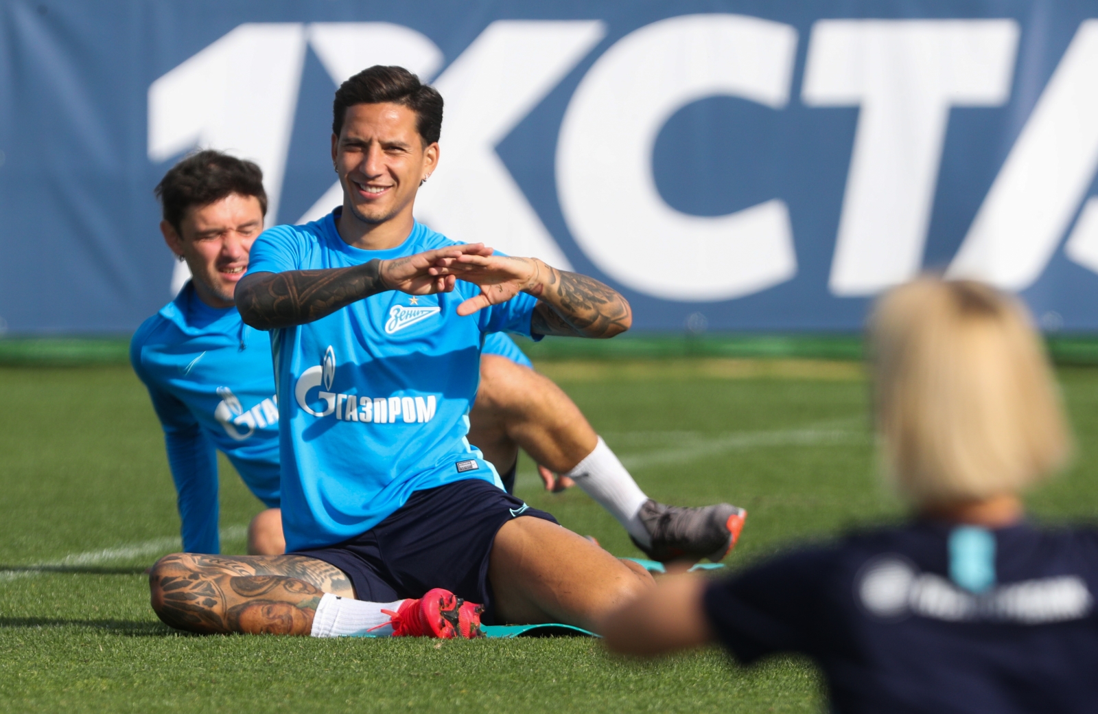 «Газпром»-тренировочные сборы в Испании: 2 февраля, утренняя тренировка