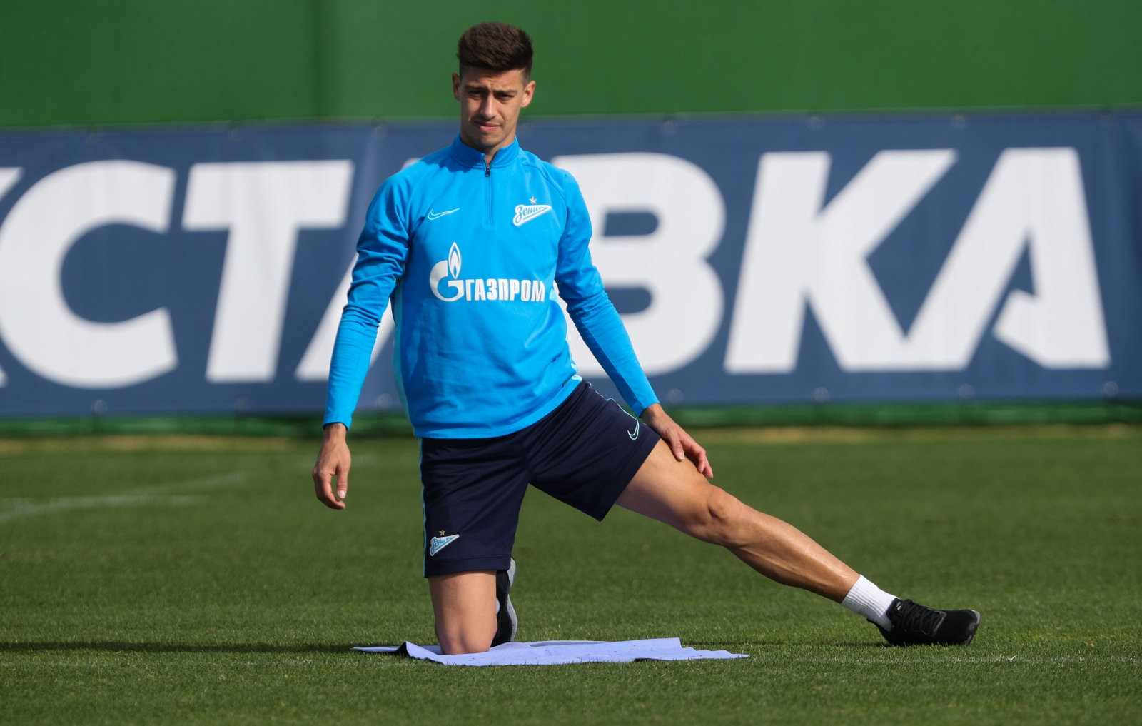«Газпром»-тренировочные сборы в Испании: 2 февраля, утренняя тренировка