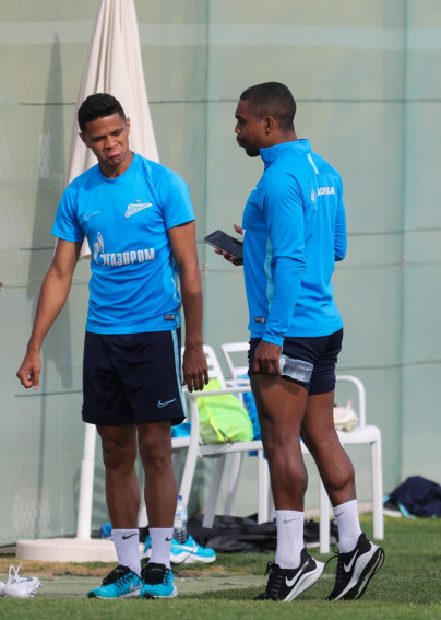 «Газпром»-тренировочные сборы в Испании: 2 февраля, утренняя тренировка