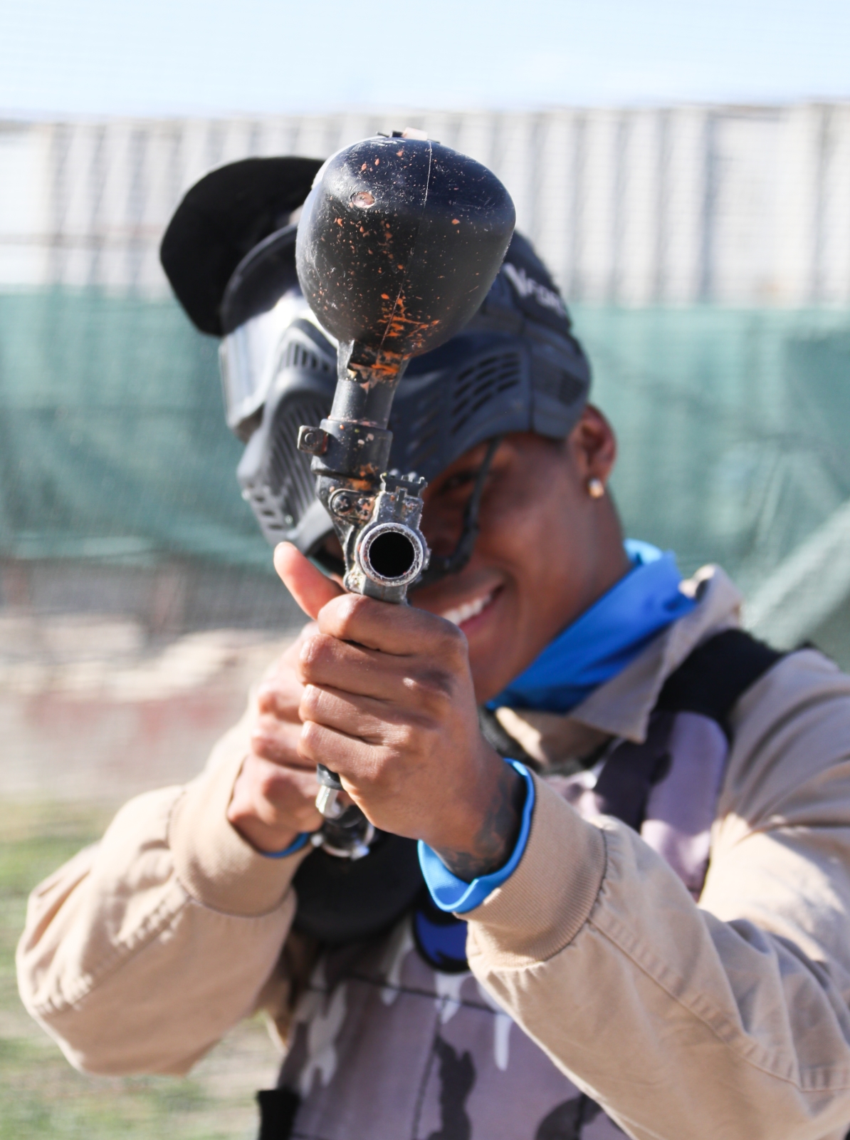 Командный турнир по пейнтболу в Бендорме