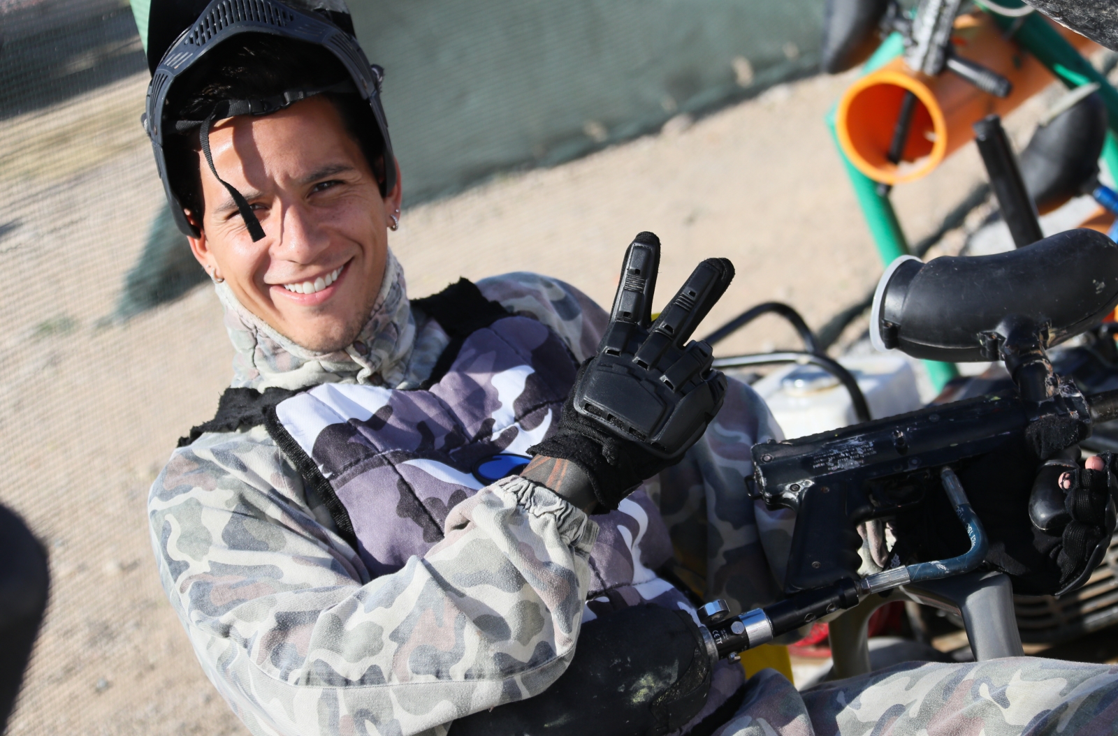 Командный турнир по пейнтболу в Бендорме