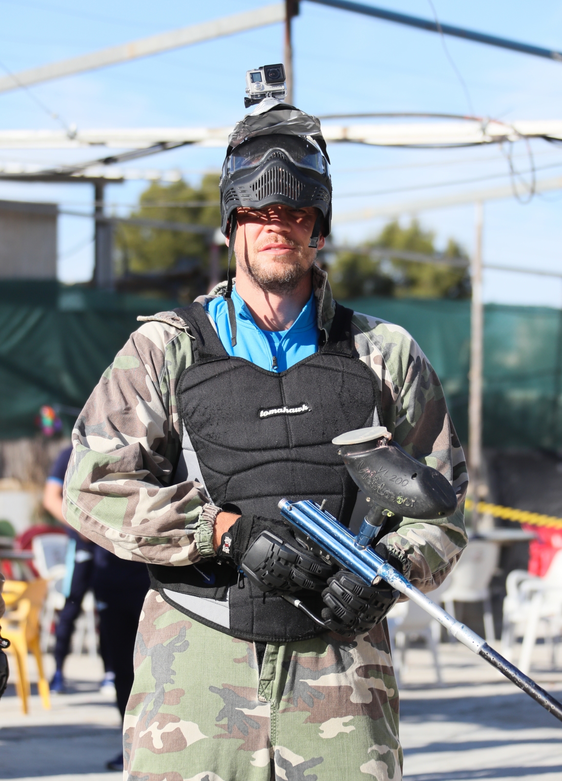 Командный турнир по пейнтболу в Бендорме