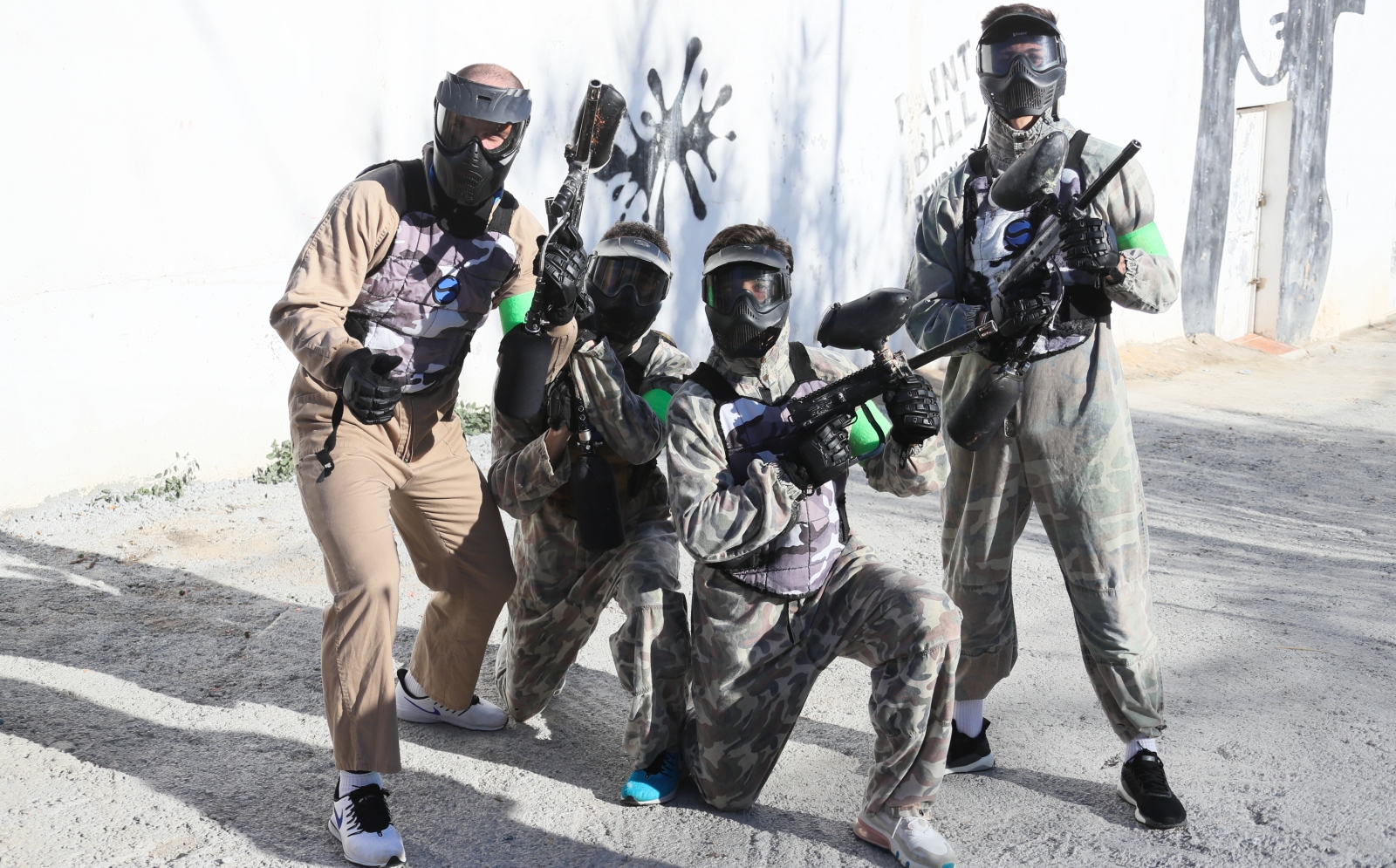 Командный турнир по пейнтболу в Бендорме