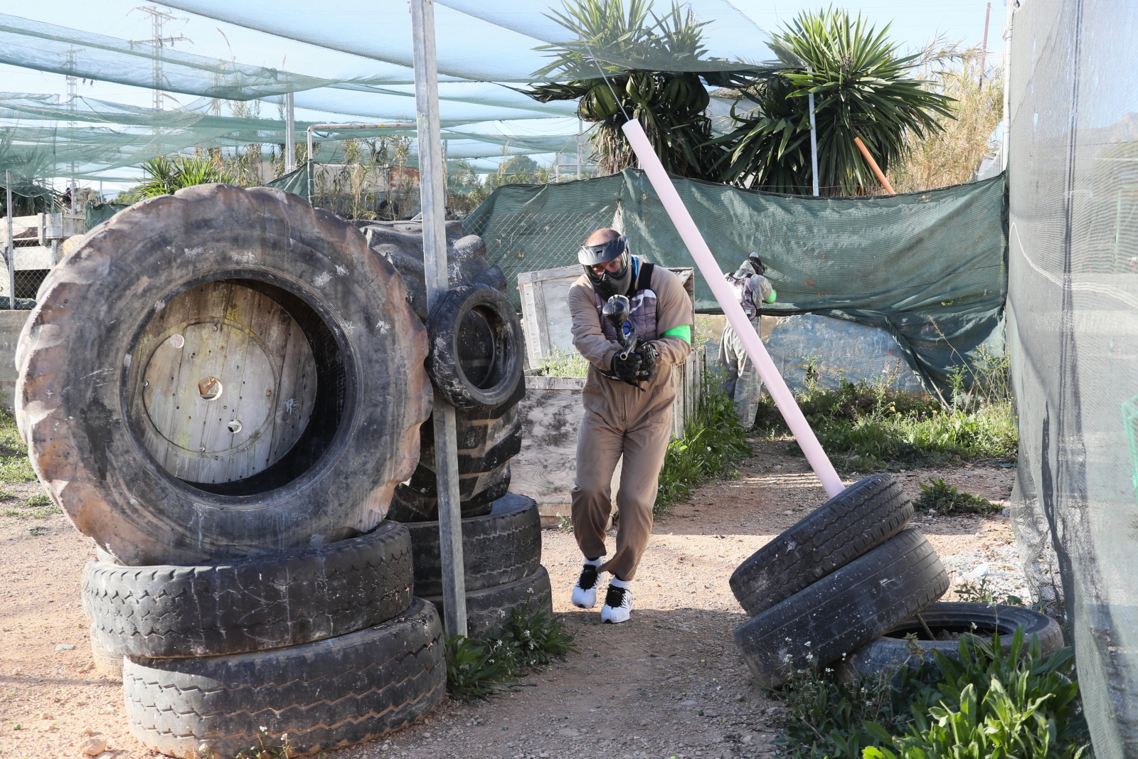 Командный турнир по пейнтболу в Бендорме