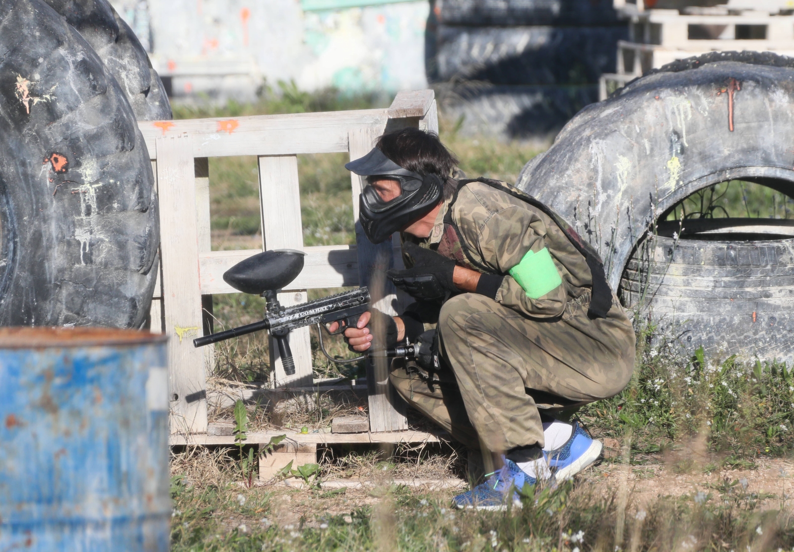 Командный турнир по пейнтболу в Бендорме