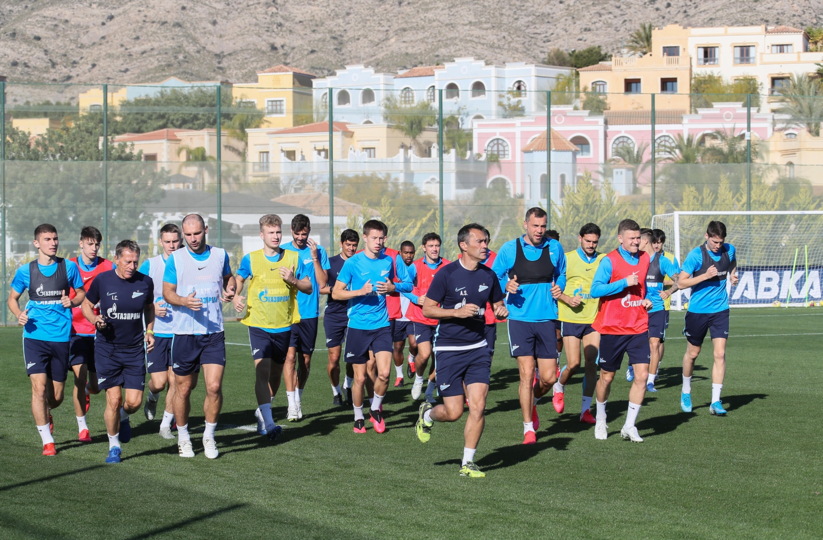 «Газпром»-тренировочные сборы в Испании: 3 февраля, утренняя тренировка