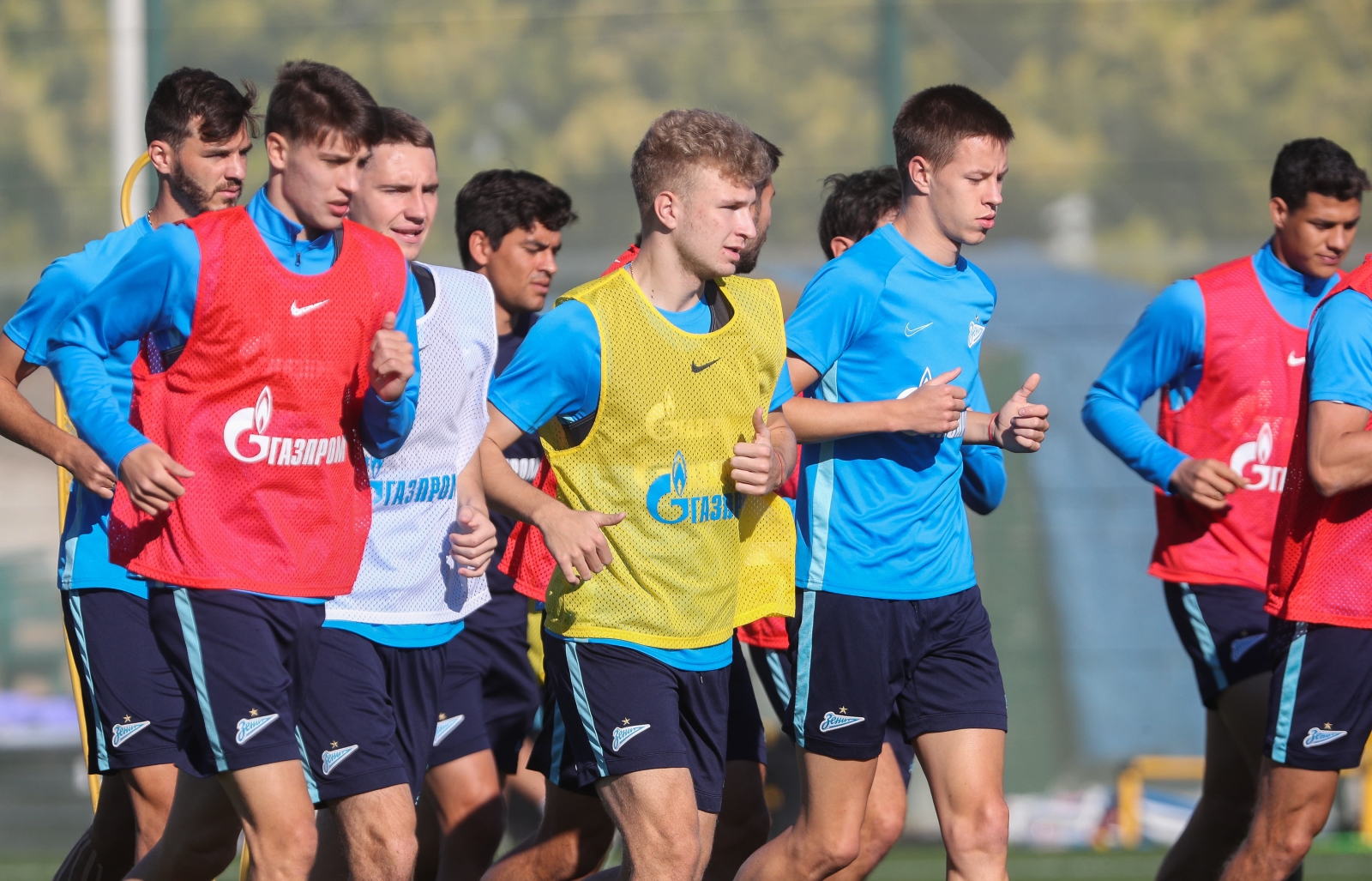 «Газпром»-тренировочные сборы в Испании: 3 февраля, утренняя тренировка