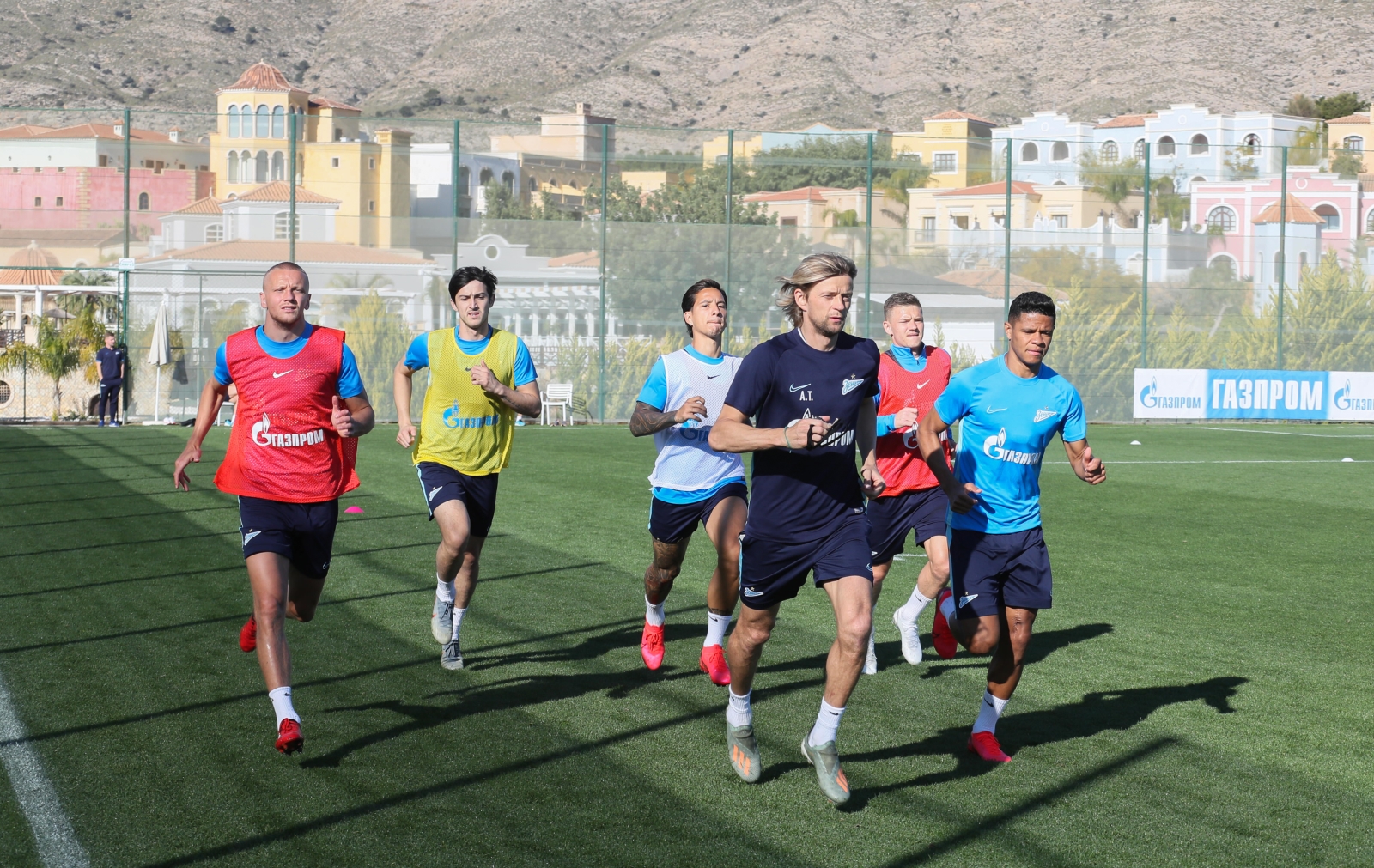 «Газпром»-тренировочные сборы в Испании: 3 февраля, утренняя тренировка