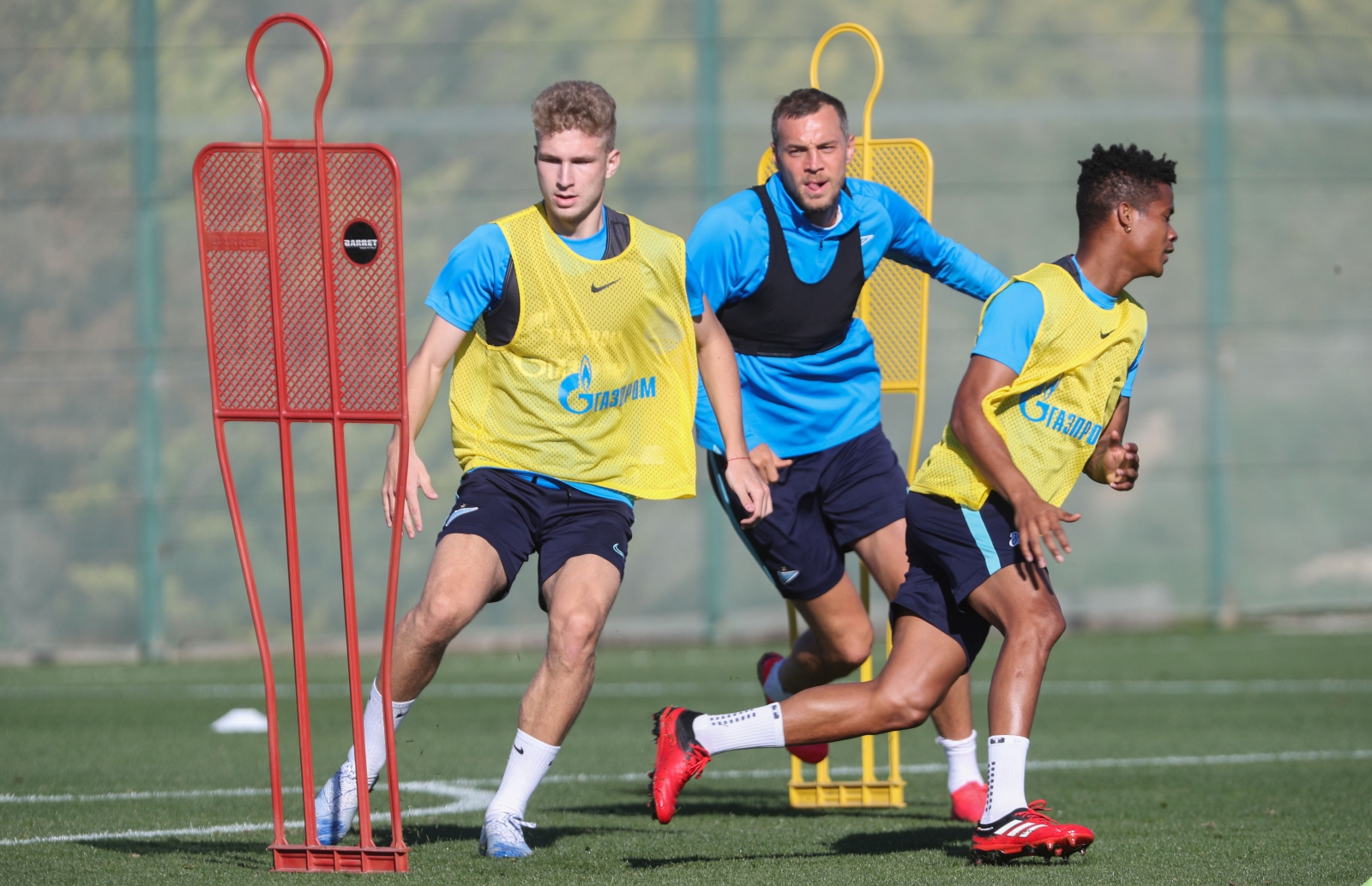 «Газпром»-тренировочные сборы в Испании: 3 февраля, утренняя тренировка