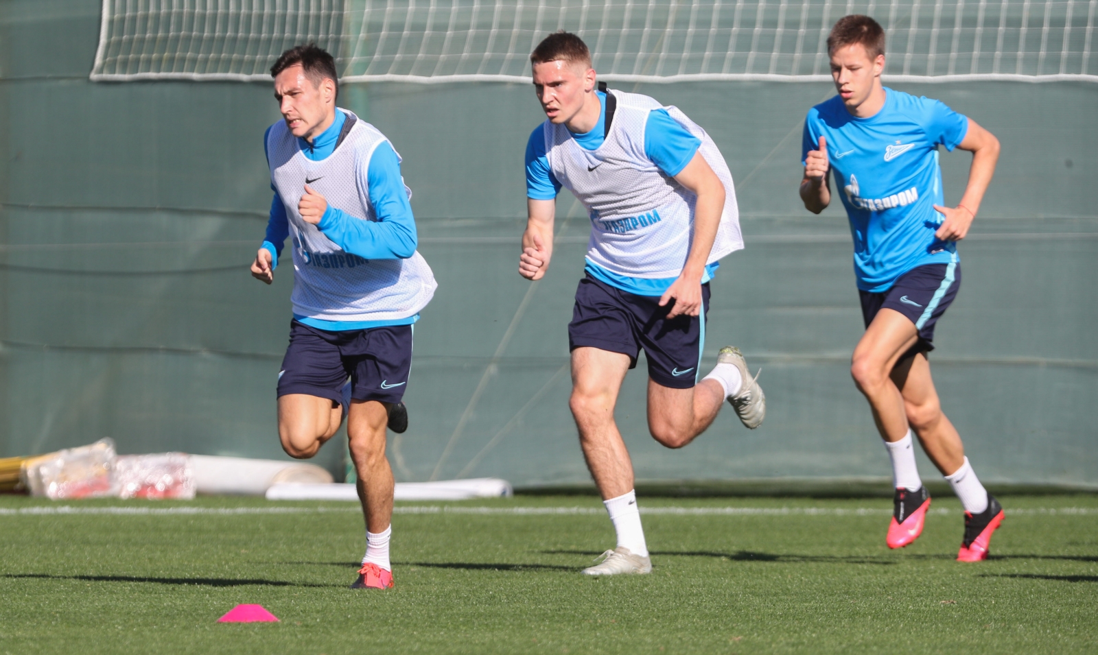 «Газпром»-тренировочные сборы в Испании: 3 февраля, утренняя тренировка