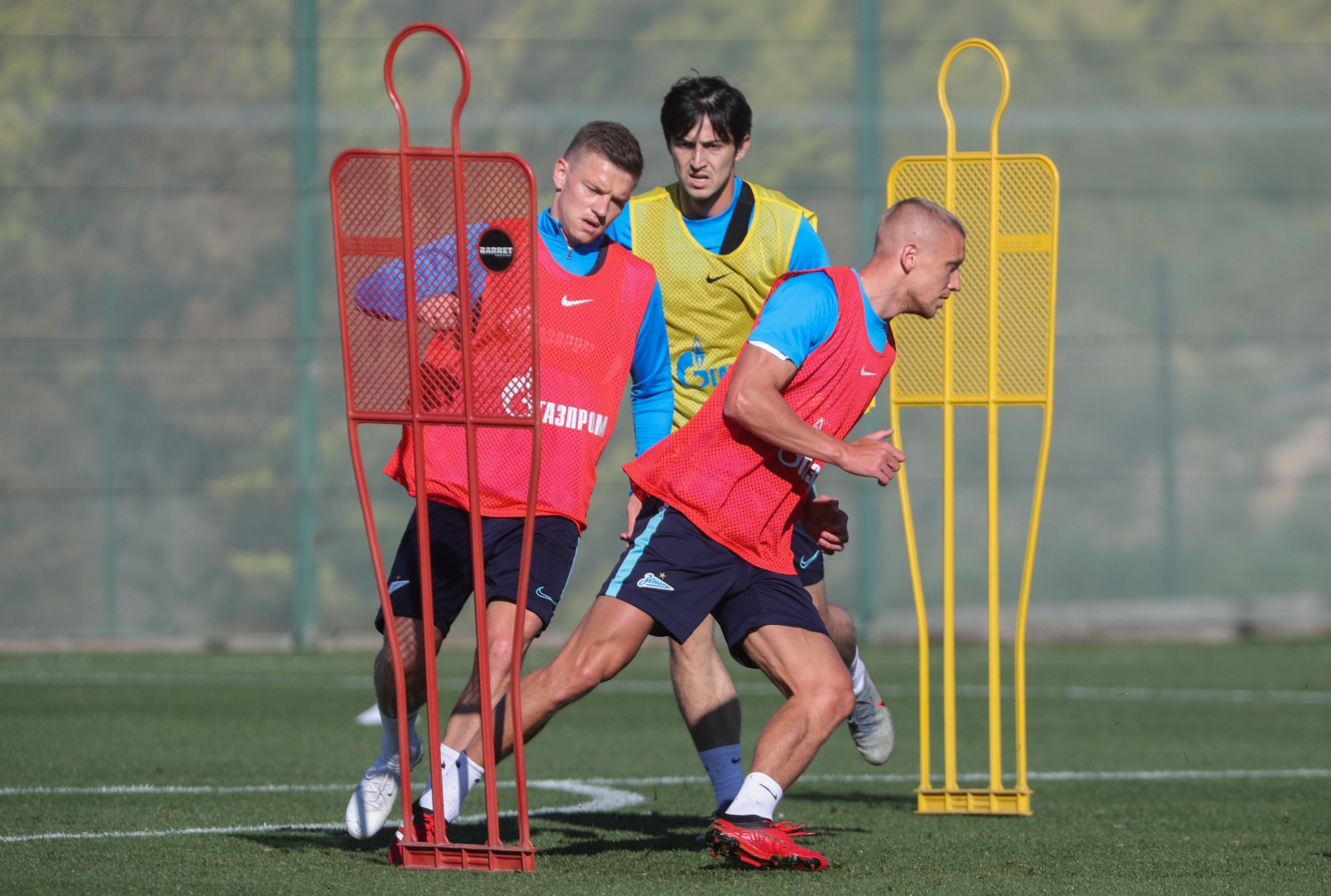 «Газпром»-тренировочные сборы в Испании: 3 февраля, утренняя тренировка