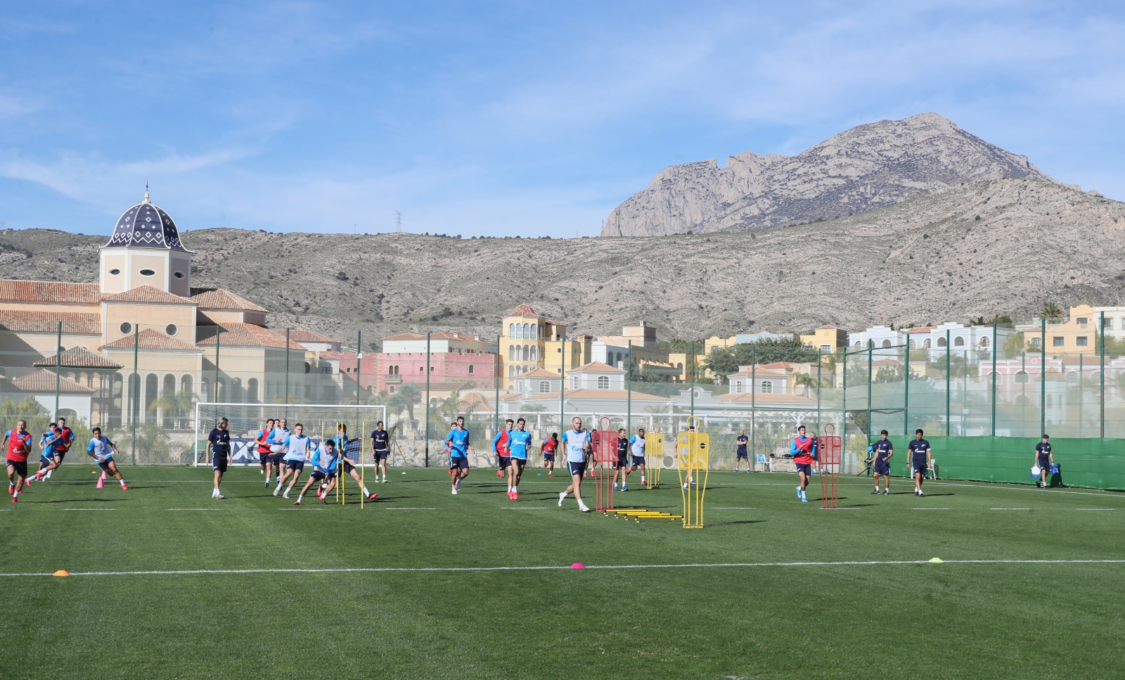 «Газпром»-тренировочные сборы в Испании: 3 февраля, утренняя тренировка