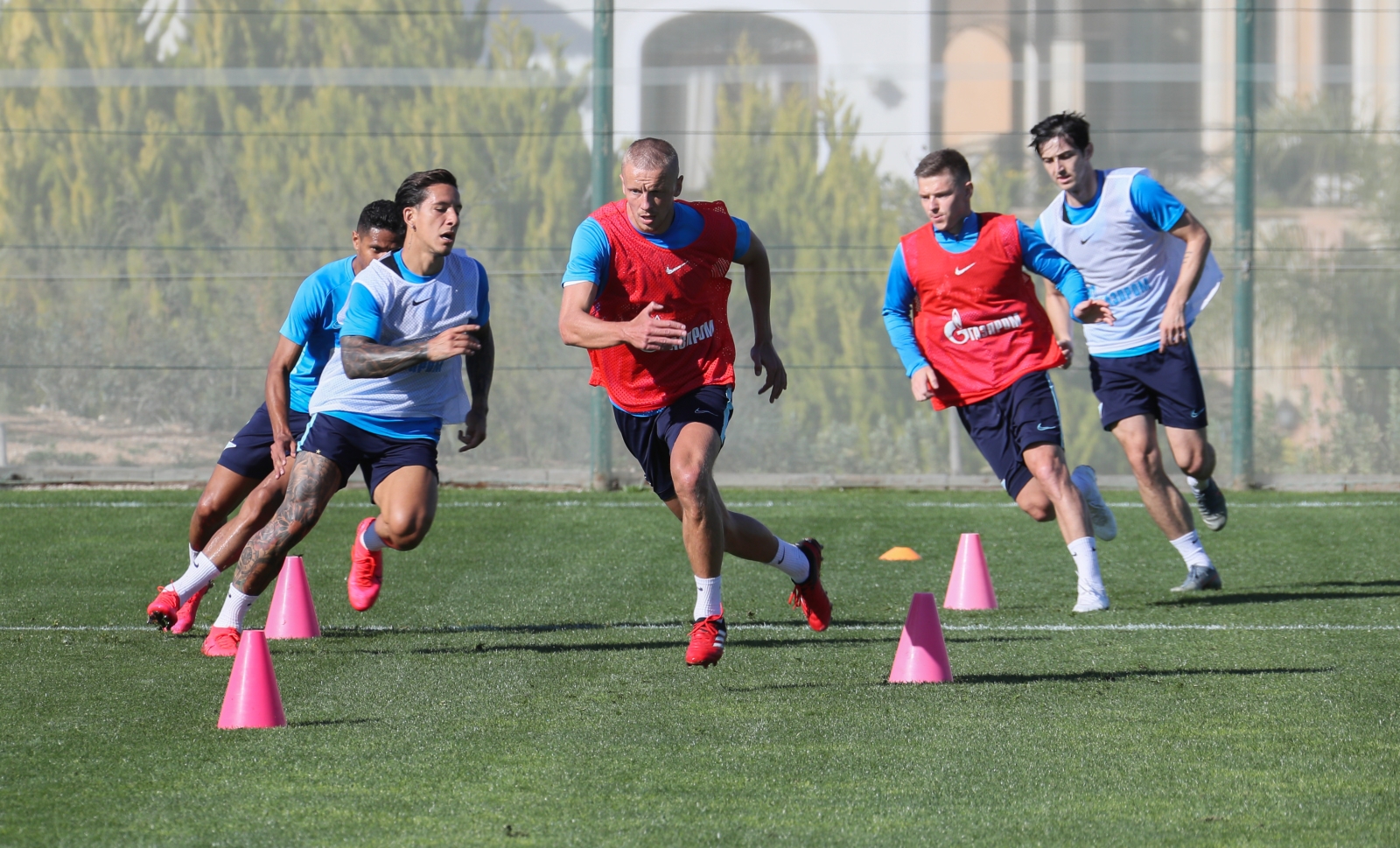 «Газпром»-тренировочные сборы в Испании: 3 февраля, утренняя тренировка