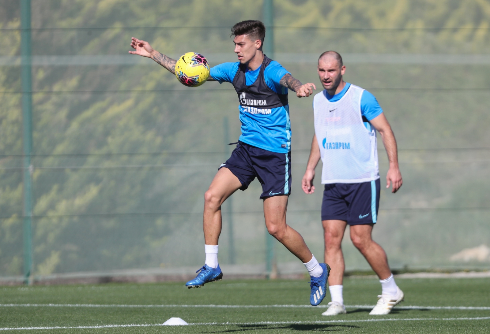 «Газпром»-тренировочные сборы в Испании: 3 февраля, утренняя тренировка