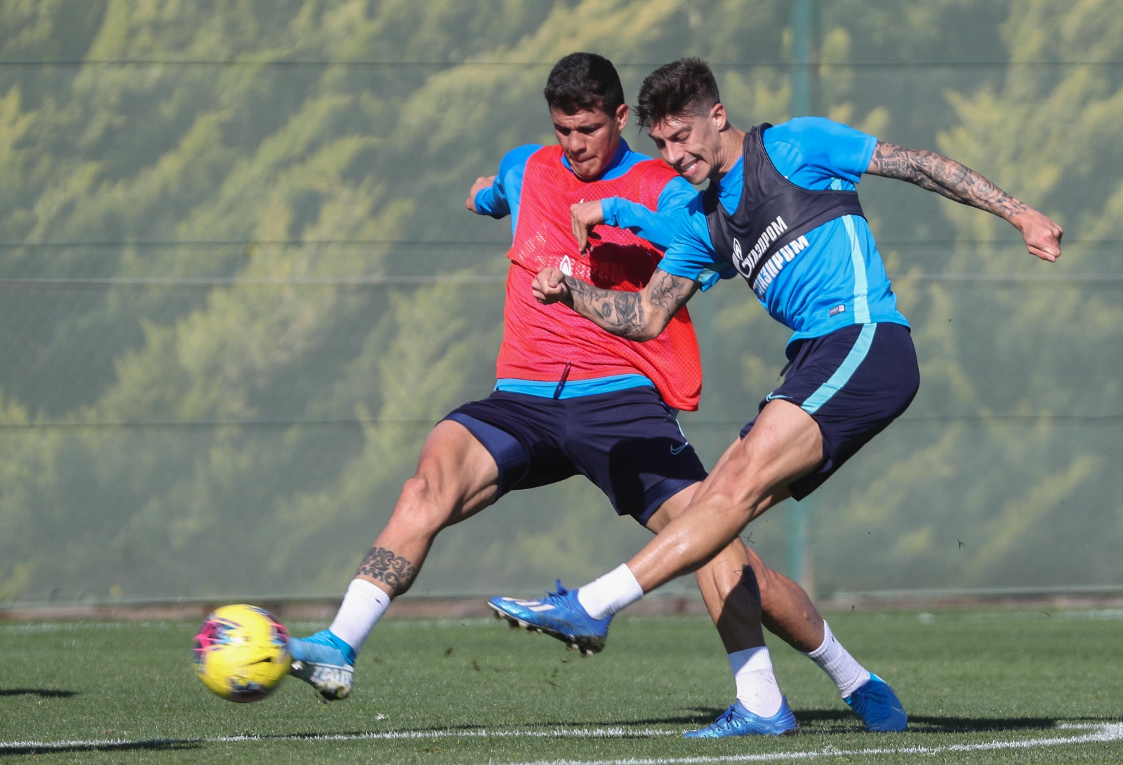 «Газпром»-тренировочные сборы в Испании: 3 февраля, утренняя тренировка