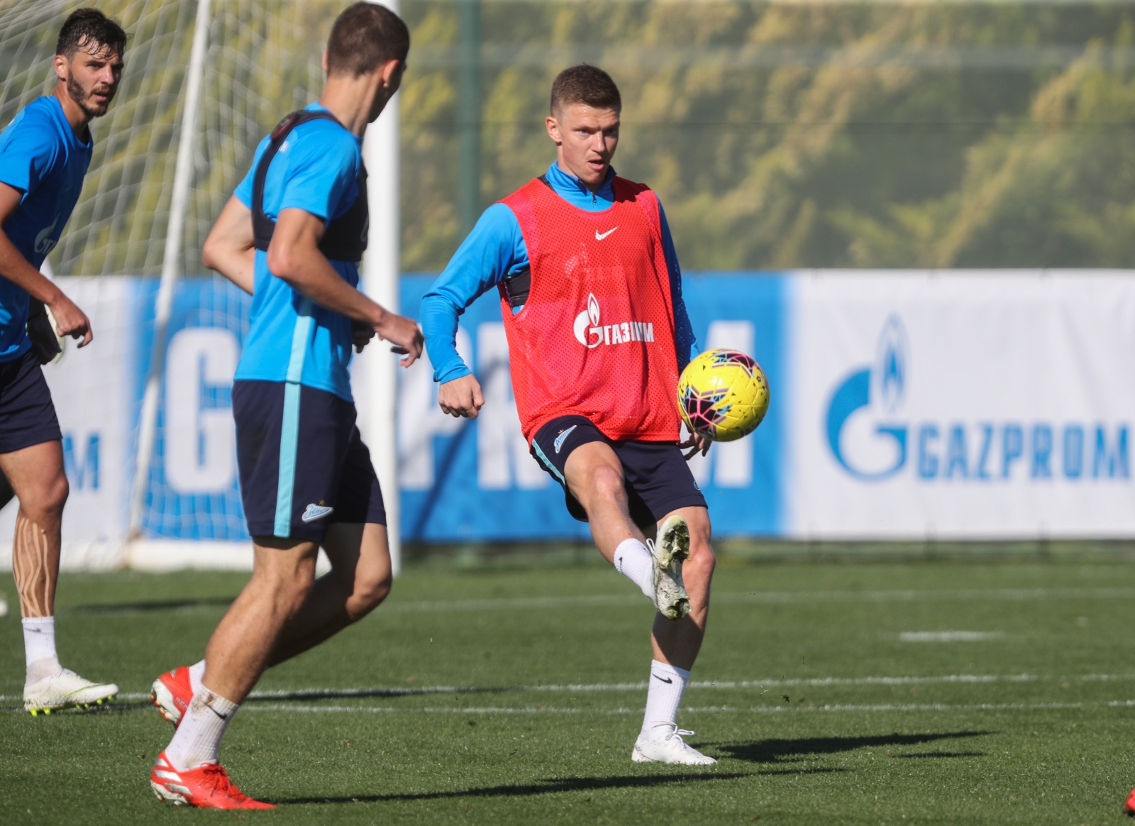 «Газпром»-тренировочные сборы в Испании: 3 февраля, утренняя тренировка