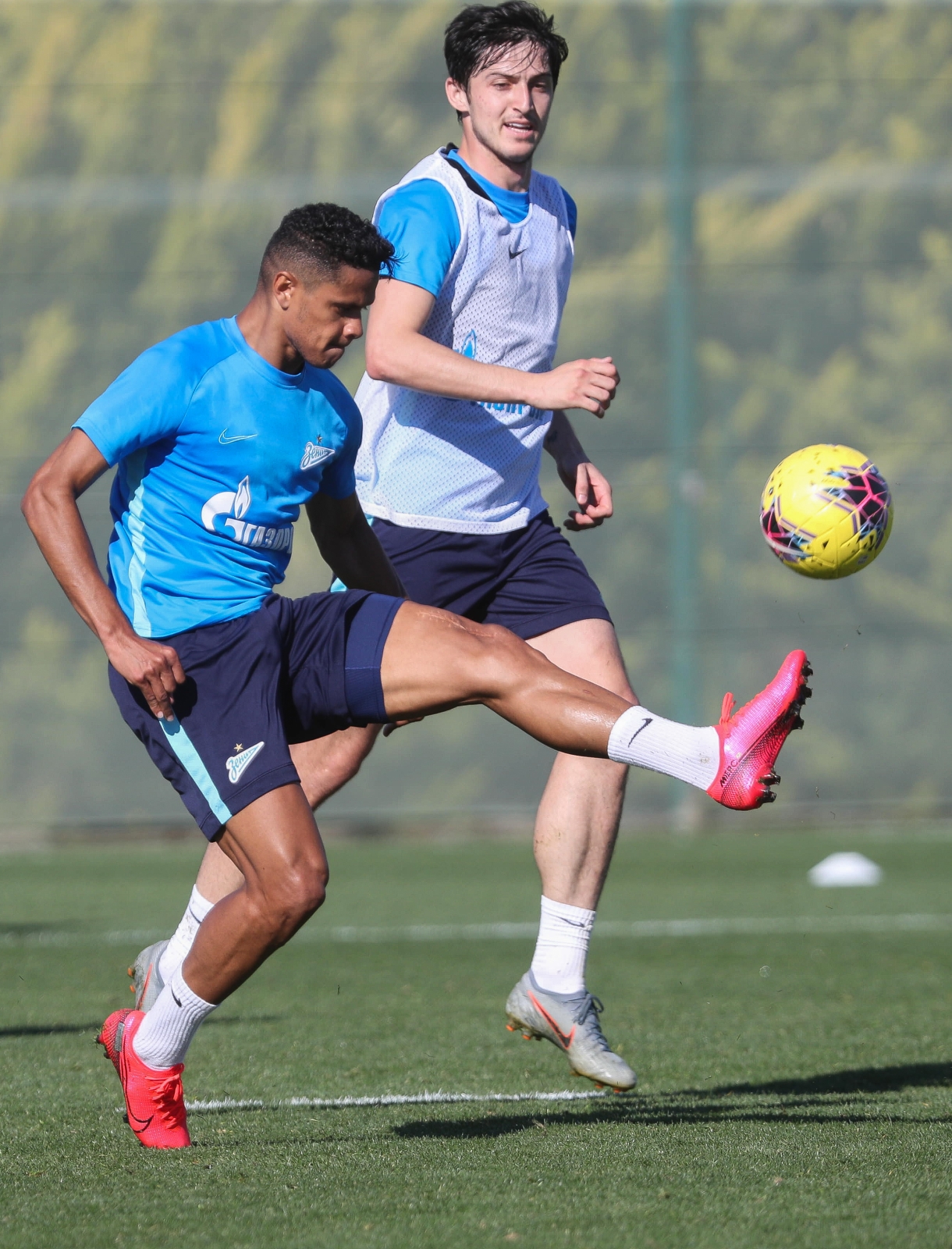 «Газпром»-тренировочные сборы в Испании: 3 февраля, утренняя тренировка