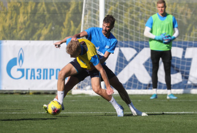 «Газпром»-тренировочные сборы в Испании: 3 февраля, утренняя тренировка