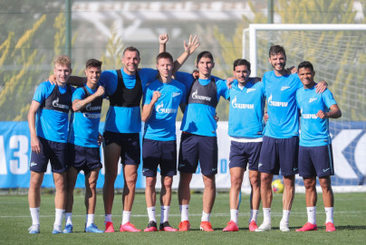 «Газпром»-тренировочные сборы в Испании: 3 февраля, утренняя тренировка